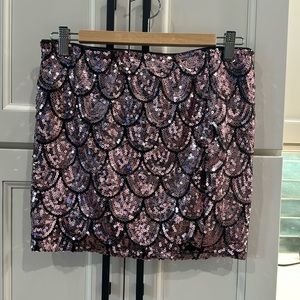 Lilly Rose pull on sequin skirt